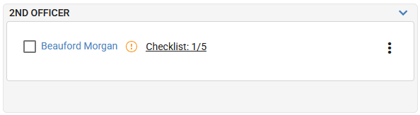 Checklists